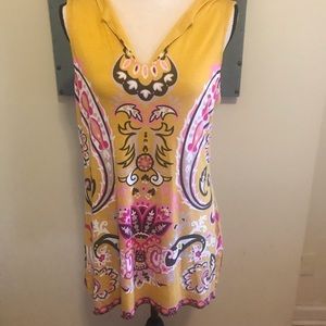 INC sleeveless tunic